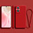 Ultra-thin Silicone Gel Soft Case 360 Degrees Cover S03 for Oppo A96 5G Red