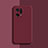 Ultra-thin Silicone Gel Soft Case 360 Degrees Cover S03 for Oppo Find X5 5G Red Wine