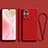 Ultra-thin Silicone Gel Soft Case 360 Degrees Cover S03 for Oppo Reno8 Lite 5G Red