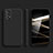 Ultra-thin Silicone Gel Soft Case 360 Degrees Cover S03 for Samsung Galaxy A13 4G Black