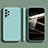 Ultra-thin Silicone Gel Soft Case 360 Degrees Cover S03 for Samsung Galaxy A13 4G Cyan
