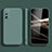 Ultra-thin Silicone Gel Soft Case 360 Degrees Cover S03 for Samsung Galaxy S20 FE (2022) 5G Midnight Green