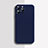 Ultra-thin Silicone Gel Soft Case 360 Degrees Cover S04 for Apple iPhone 15 Pro Blue