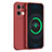 Ultra-thin Silicone Gel Soft Case 360 Degrees Cover S04 for Oppo Reno8 5G Red