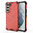 Ultra-thin Silicone Gel Soft Case 360 Degrees Cover S04 for Samsung Galaxy S21 FE 5G Red