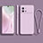 Ultra-thin Silicone Gel Soft Case 360 Degrees Cover S04 for Vivo iQOO 9 5G Clove Purple