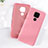 Ultra-thin Silicone Gel Soft Case 360 Degrees Cover S05 for Huawei Mate 30 Lite Pink