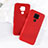 Ultra-thin Silicone Gel Soft Case 360 Degrees Cover S05 for Huawei Nova 5i Pro Red