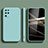 Ultra-thin Silicone Gel Soft Case 360 Degrees Cover S05 for Samsung Galaxy S20 Plus Cyan
