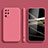 Ultra-thin Silicone Gel Soft Case 360 Degrees Cover S05 for Samsung Galaxy S20 Plus Hot Pink