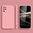 Ultra-thin Silicone Gel Soft Case 360 Degrees Cover S05 for Samsung Galaxy S20 Plus Pink