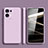 Ultra-thin Silicone Gel Soft Case 360 Degrees Cover S06 for Oppo Reno8 5G Clove Purple