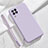 Ultra-thin Silicone Gel Soft Case 360 Degrees Cover S06 for Samsung Galaxy A12 Nacho Clove Purple