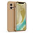 Ultra-thin Silicone Gel Soft Case 360 Degrees Cover S06 for Vivo iQOO 9 Pro 5G Light Brown