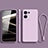 Ultra-thin Silicone Gel Soft Case 360 Degrees Cover S07 for Oppo Reno8 Pro+ Plus 5G Clove Purple