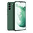 Ultra-thin Silicone Gel Soft Case 360 Degrees Cover S08 for Samsung Galaxy S21 FE 5G Green
