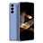Ultra-thin Silicone Gel Soft Case 360 Degrees Cover S08 for Samsung Galaxy S24 5G Lavender Gray