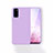 Ultra-thin Silicone Gel Soft Case 360 Degrees Cover T01 for Huawei Honor V30 5G Purple