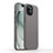 Ultra-thin Silicone Gel Soft Case 360 Degrees Cover YK1 for Apple iPhone 14 Dark Gray