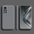 Ultra-thin Silicone Gel Soft Case 360 Degrees Cover YK1 for Huawei Honor V40 5G Dark Gray