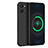 Ultra-thin Silicone Gel Soft Case 360 Degrees Cover YK1 for Realme V20 5G Black