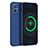 Ultra-thin Silicone Gel Soft Case 360 Degrees Cover YK1 for Vivo iQOO Z6 5G Blue