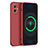 Ultra-thin Silicone Gel Soft Case 360 Degrees Cover YK1 for Vivo iQOO Z6 5G Red