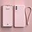 Ultra-thin Silicone Gel Soft Case 360 Degrees Cover YK1 for Vivo V21e 5G