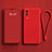 Ultra-thin Silicone Gel Soft Case 360 Degrees Cover YK1 for Vivo V21e 5G Red