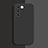 Ultra-thin Silicone Gel Soft Case 360 Degrees Cover YK1 for Vivo V27 5G Black