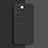 Ultra-thin Silicone Gel Soft Case 360 Degrees Cover YK1 for Vivo V27 Pro 5G Black