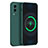 Ultra-thin Silicone Gel Soft Case 360 Degrees Cover YK1 for Vivo Y71t 5G Midnight Green