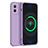 Ultra-thin Silicone Gel Soft Case 360 Degrees Cover YK1 for Vivo Y75 5G Clove Purple