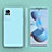 Ultra-thin Silicone Gel Soft Case 360 Degrees Cover YK1 for Xiaomi Civi 1S 5G Mint Blue