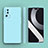 Ultra-thin Silicone Gel Soft Case 360 Degrees Cover YK1 for Xiaomi Mi 13 Lite 5G Mint Blue