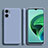 Ultra-thin Silicone Gel Soft Case 360 Degrees Cover YK1 for Xiaomi Redmi Note 11E 5G Lavender Gray