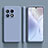 Ultra-thin Silicone Gel Soft Case 360 Degrees Cover YK2 for OnePlus 10 Pro 5G Lavender Gray