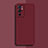 Ultra-thin Silicone Gel Soft Case 360 Degrees Cover YK2 for OnePlus 9RT 5G Red Wine