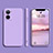 Ultra-thin Silicone Gel Soft Case 360 Degrees Cover YK2 for Realme 10 Pro 5G Clove Purple