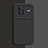 Ultra-thin Silicone Gel Soft Case 360 Degrees Cover YK2 for Vivo X80 5G Black