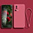 Ultra-thin Silicone Gel Soft Case 360 Degrees Cover YK2 for Xiaomi Civi 2 5G Hot Pink