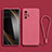 Ultra-thin Silicone Gel Soft Case 360 Degrees Cover YK2 for Xiaomi Poco M5S Hot Pink