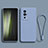 Ultra-thin Silicone Gel Soft Case 360 Degrees Cover YK2 for Xiaomi Redmi K60 5G Lavender Gray