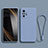 Ultra-thin Silicone Gel Soft Case 360 Degrees Cover YK2 for Xiaomi Redmi Note 10S 4G Lavender Gray