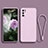 Ultra-thin Silicone Gel Soft Case 360 Degrees Cover YK2 for Xiaomi Redmi Note 11 SE 5G Clove Purple