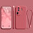 Ultra-thin Silicone Gel Soft Case 360 Degrees Cover YK3 for Oppo Reno11 Pro 5G Hot Pink