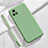 Ultra-thin Silicone Gel Soft Case 360 Degrees Cover YK3 for Vivo iQOO U3 5G Green