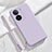 Ultra-thin Silicone Gel Soft Case 360 Degrees Cover YK3 for Vivo iQOO Z7x 5G Clove Purple