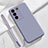 Ultra-thin Silicone Gel Soft Case 360 Degrees Cover YK3 for Vivo V27 5G Lavender Gray