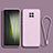 Ultra-thin Silicone Gel Soft Case 360 Degrees Cover YK3 for Xiaomi Redmi Note 9 5G Clove Purple